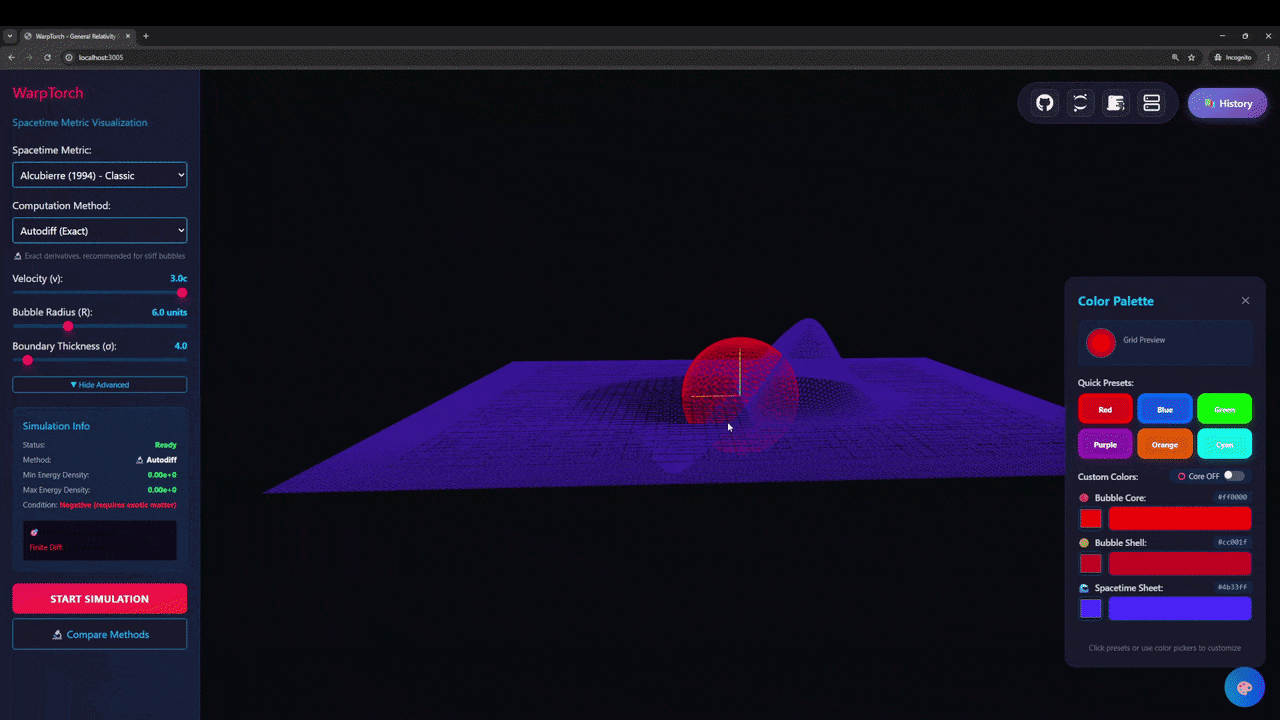 WarpTorch Demo